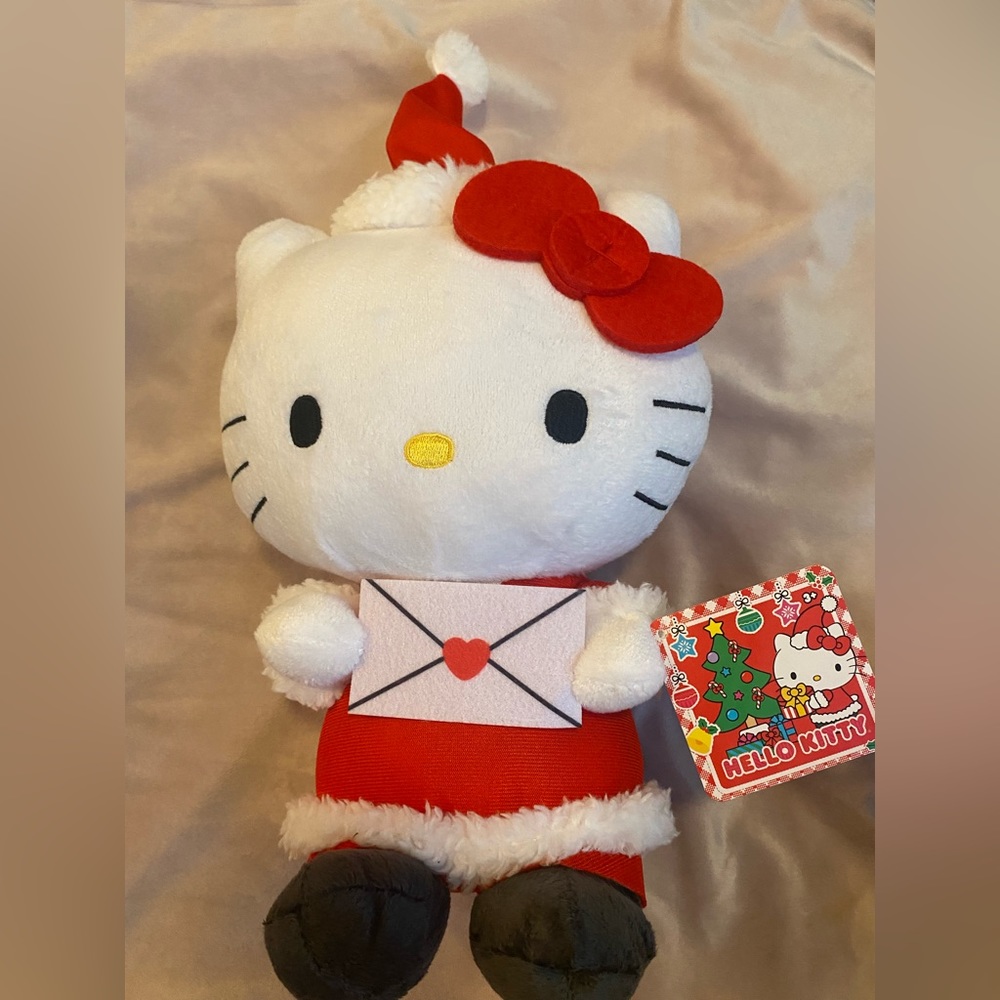 hello kitty Christmas plush